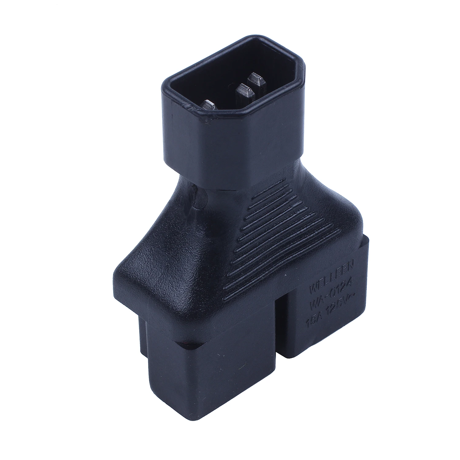 IEC 320 C14 до 2 x Nema 5-15R адаптер питания До 2x US 3pin Женский Черный | Электроника