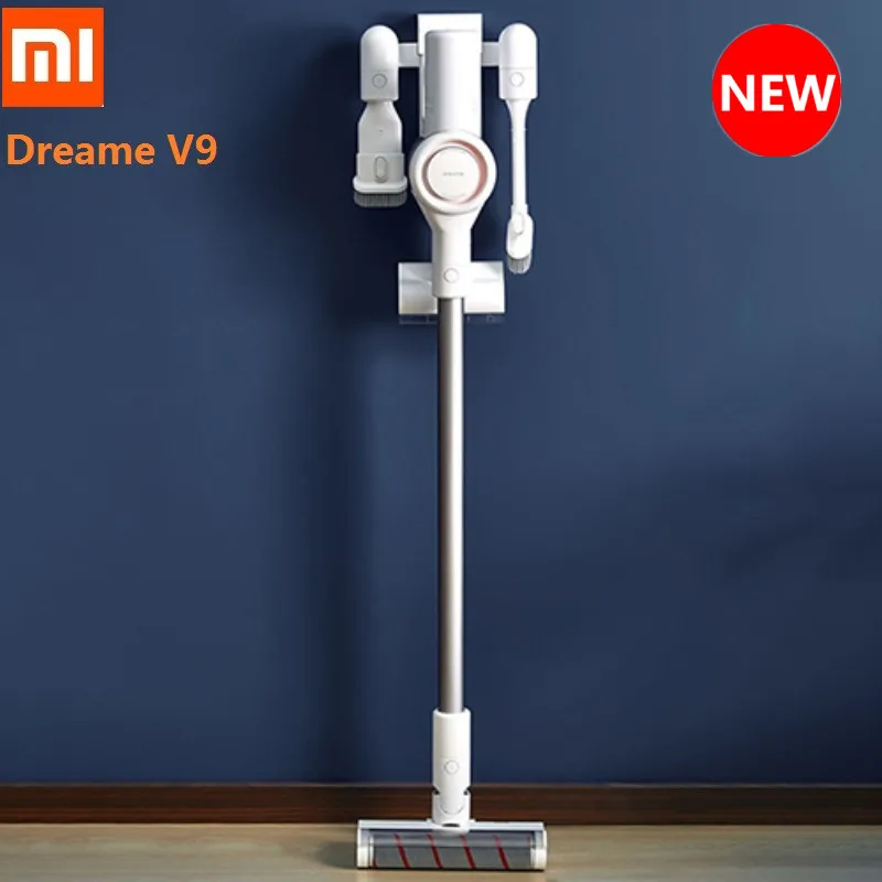 Xiaomi Dreame V9 Беспроводной пылесос ручной Беспроводная Стик 20kPa 400 Вт автомобильный