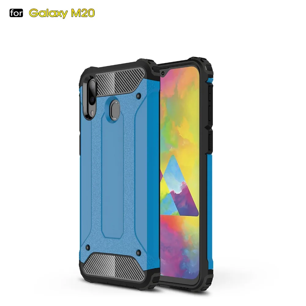 1 шт./лот гибридный прочный Чехол из ТПУ и поликарбоната для Samsung Galaxy S10e S10 Plus M20 A10 A20
