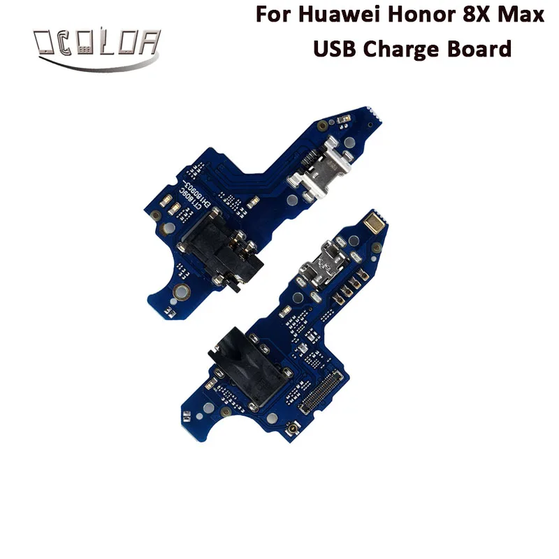 Цветная USB плата для Huawei Honor 8X Max разъем контроллера заряда ремонтная крепежная