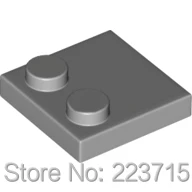 

*Plate 2X2, W 2 Knobs* Y1188 50 pcs DIY enlighten block brick part No. 33909 Compatible With Other Assembles Particles