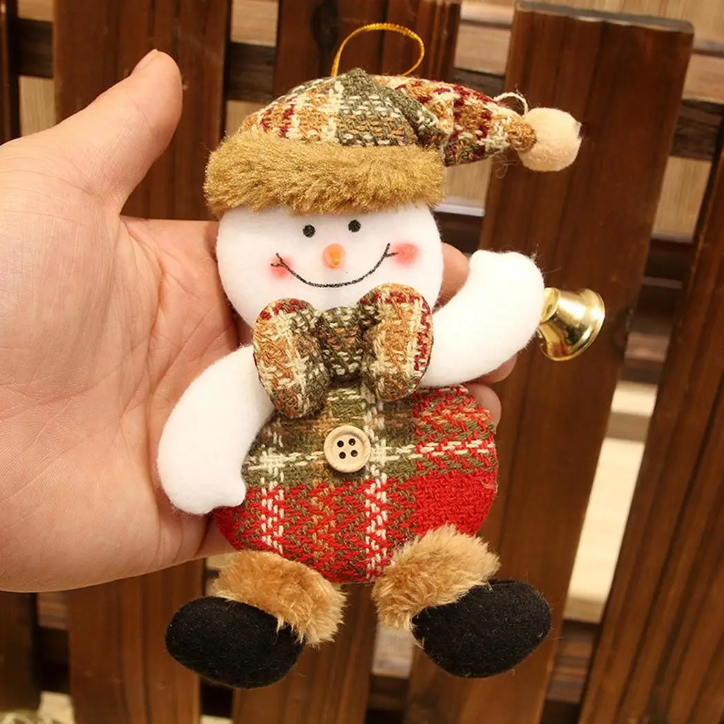 Navidad счастливый плед Клаус Снеговик и снеговик подвеска с Санта Клаусом Медведь