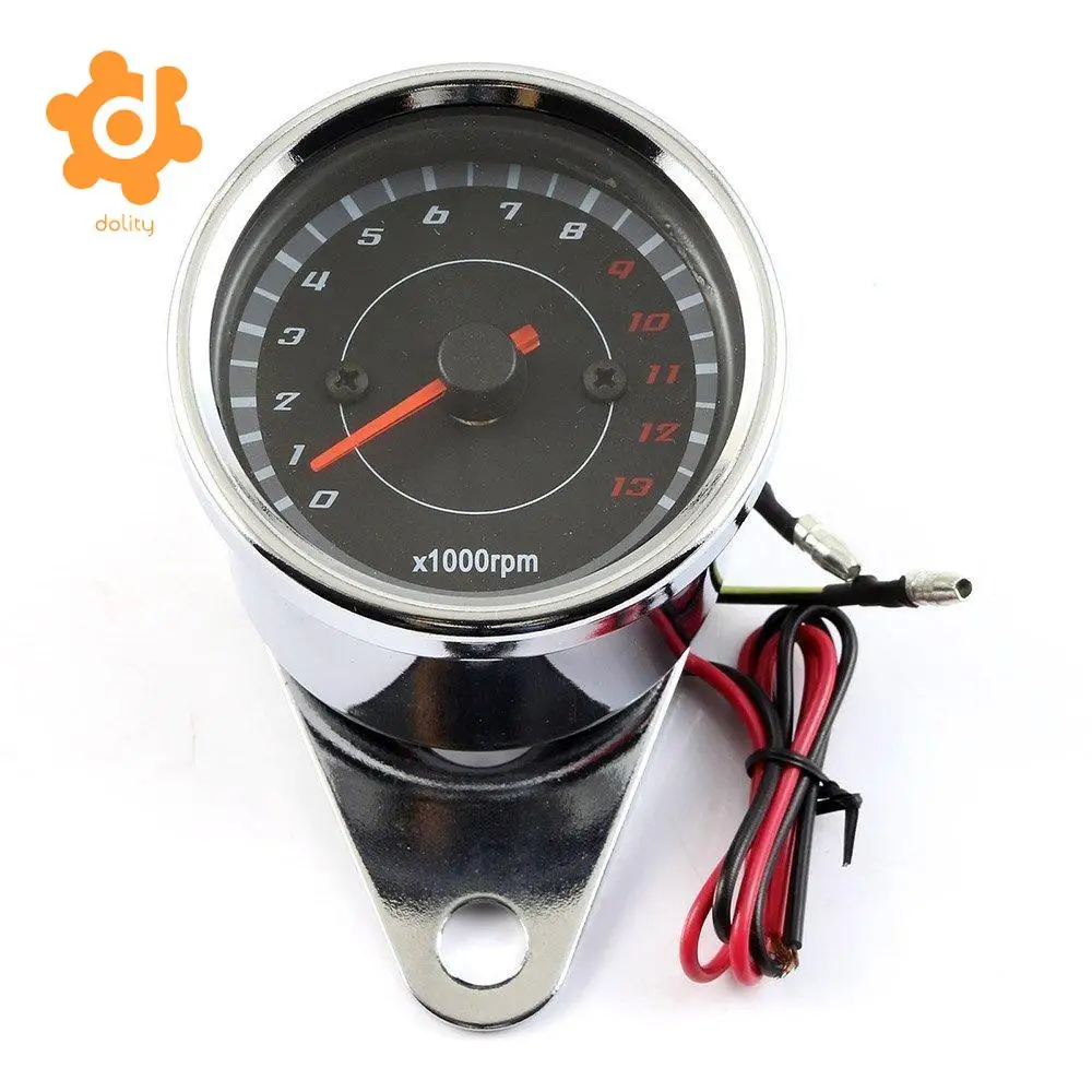 Светодиодный Тахометр dolity для мотоцикла цифровой тахометр с подсветкой