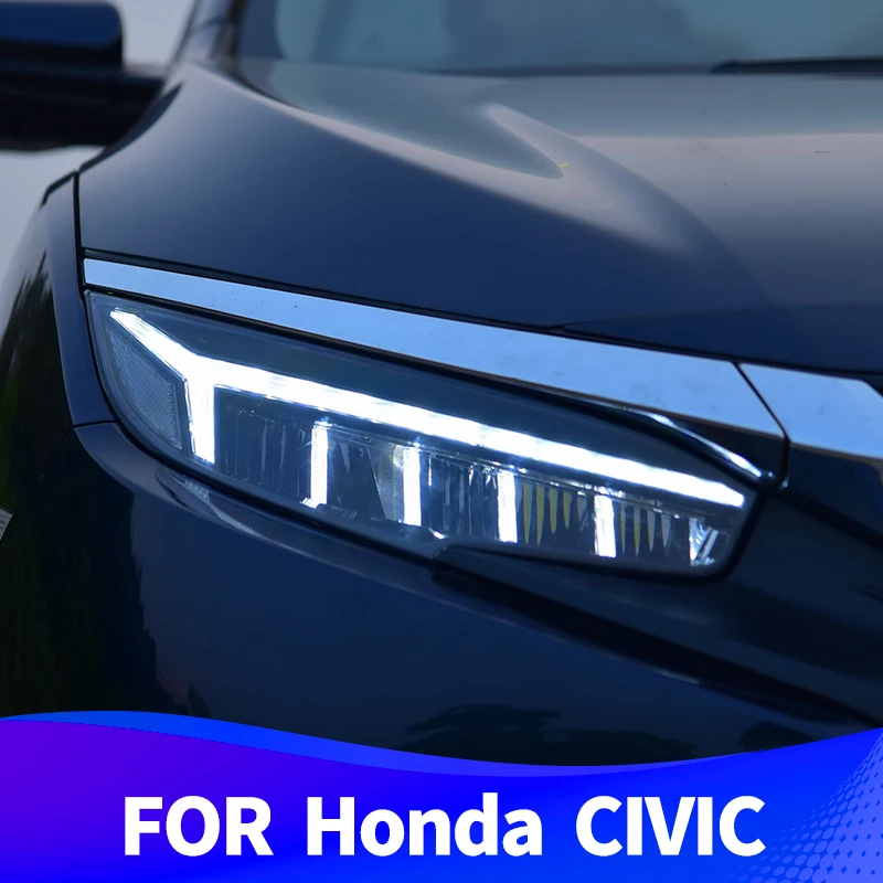 Головной светильник в сборе для Honda Civic 2016 2020 полный светодиодный источник