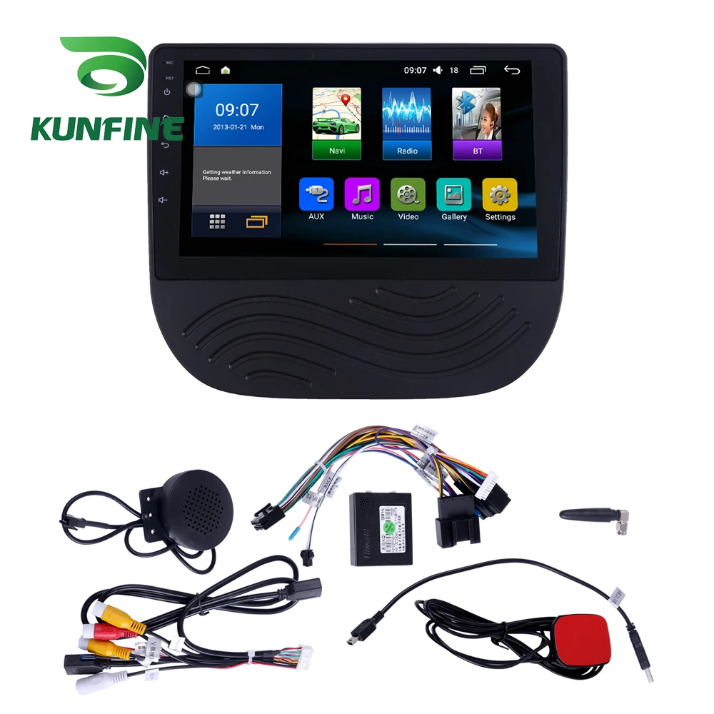 Восьмиядерный 1024*600 Android 8 1 автомобильный DVD GPS навигационный плеер Deckless стерео для
