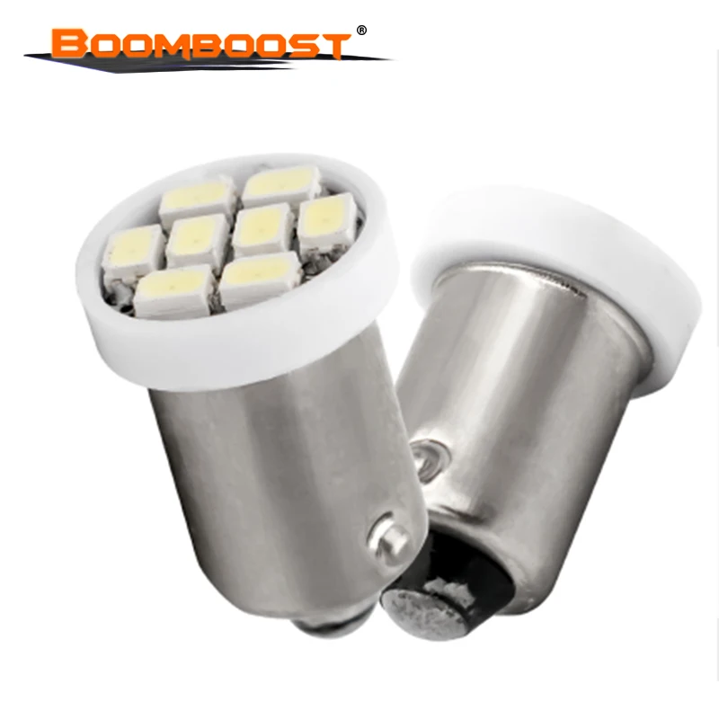 Горячая распродажа! 10 шт. BA9S 8SMD 3020 светодиодный 6523 1895 H6W T4W 8 smd 1206 клиновидный