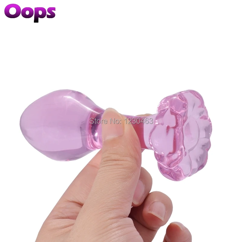 Smooth Pyrex Crystal Butt Plug Small Glass Dildo for Gay Men Women Anus Orgasm G Spot Massager Anal Dildos Adult Sex Toys | Красота и