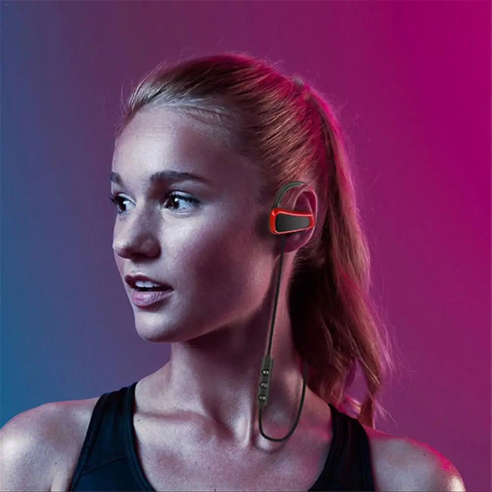 Беспроводные спортивные bluetooth-наушники с шейным креплением стерео IPX4