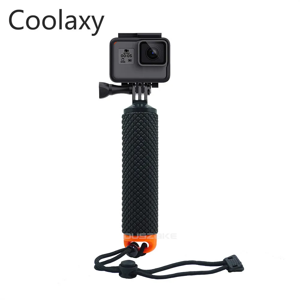 Coolaxy FM1 плавающий захват для Gopro Hero 7 6 селфи палка крепление Go pro 5 Yi 4K