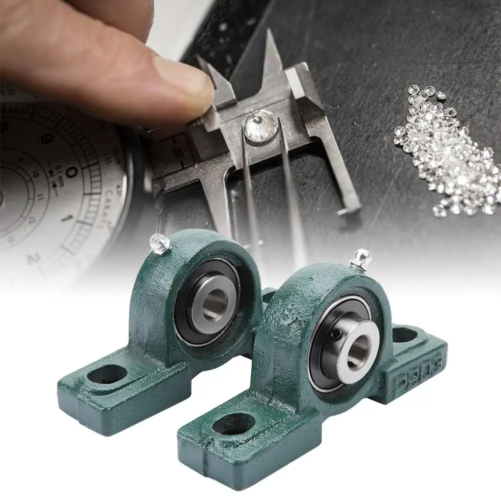 Опорный подшипник UCP204 с шариковым креплением диаметр отверстия 20 мм внешний 47 2