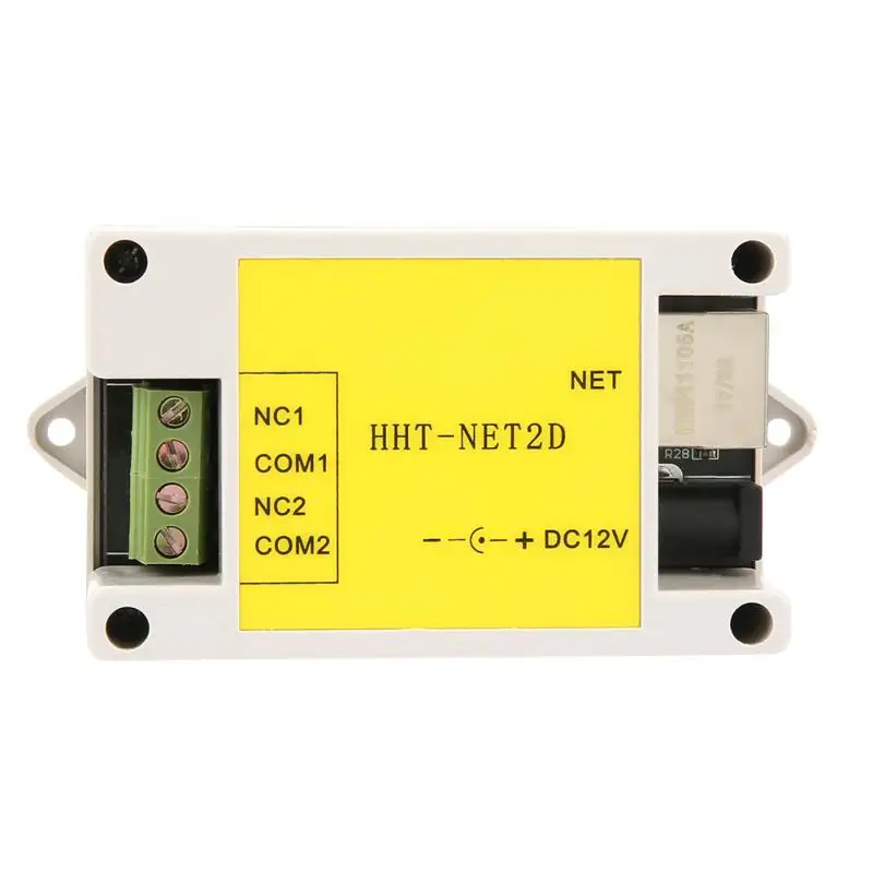 Новый 2 канальный сетевой релейный модуль Ethernet DC12 в Интернет Watchdog высокое