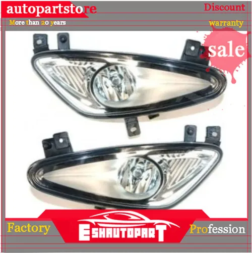 2218200156 W221 S550 S600 2007 2008 2009 левая передняя овальная противотуманная фара Корпус в