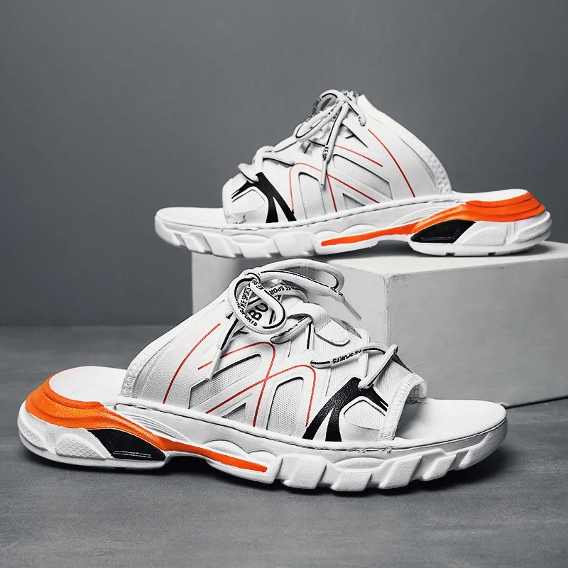 2019 повседневные пляжные сандалии на платформе с пряжкой плоской подошве дышащая