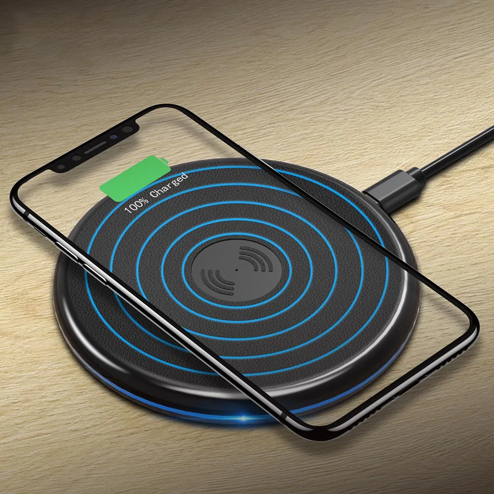 Беспроводное зарядное устройство CASEIER Qi 5 Вт для iPhone 8 Plus XS Max беспроводное USB