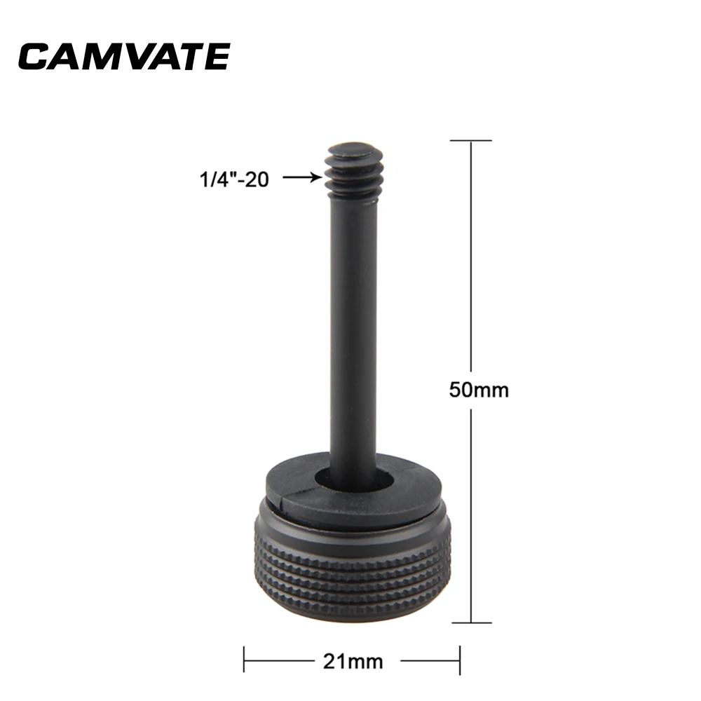 CAMVATE 50 шт. винт для большого пальца 1/4 &quot 20 резьба с пластиковой гайкой DJI OSM Extended Arm