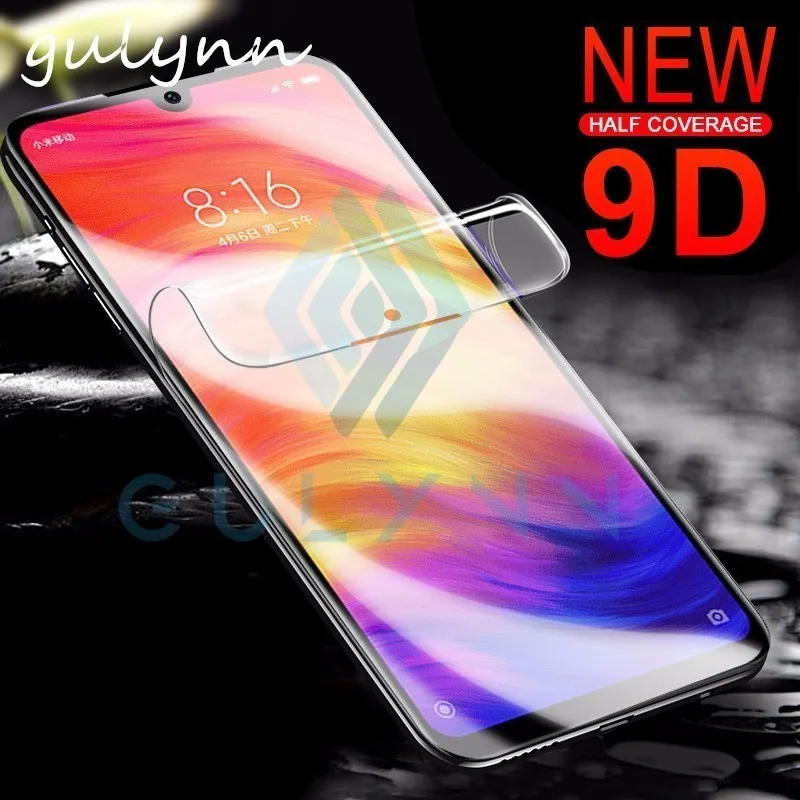 Мягкая Гидрогелевая защитная пленка 9D для Xiaomi Redmi 5 6 6A Pro Plus Note 4X A 7 8 9 Mi F1 X2|Защитные