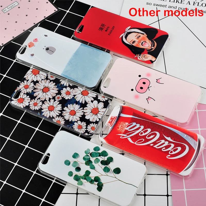 3D Huawei y5 2018 Case Cover Cartoon TPU Phone Cases Silicone Soft |