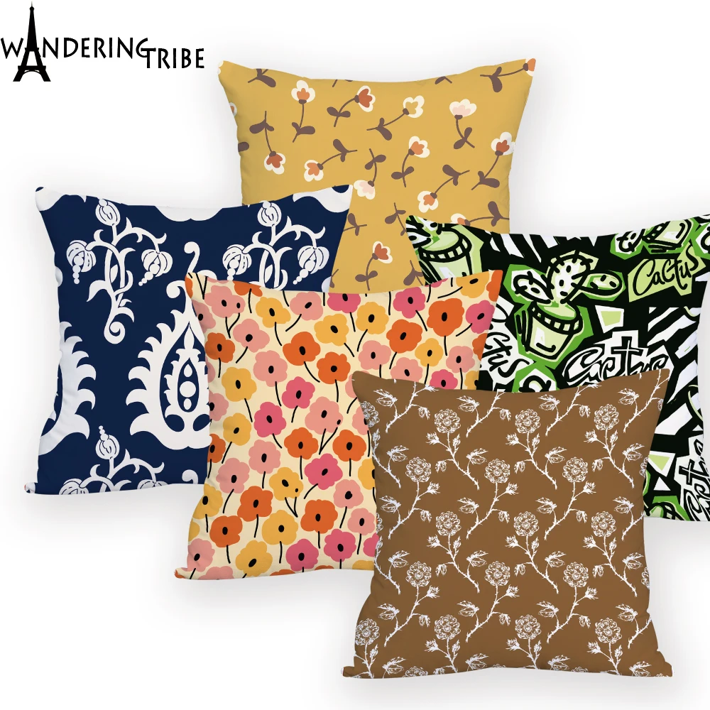 Кактус Пледы Подушки красочные украшения дешевые наволочки подушки