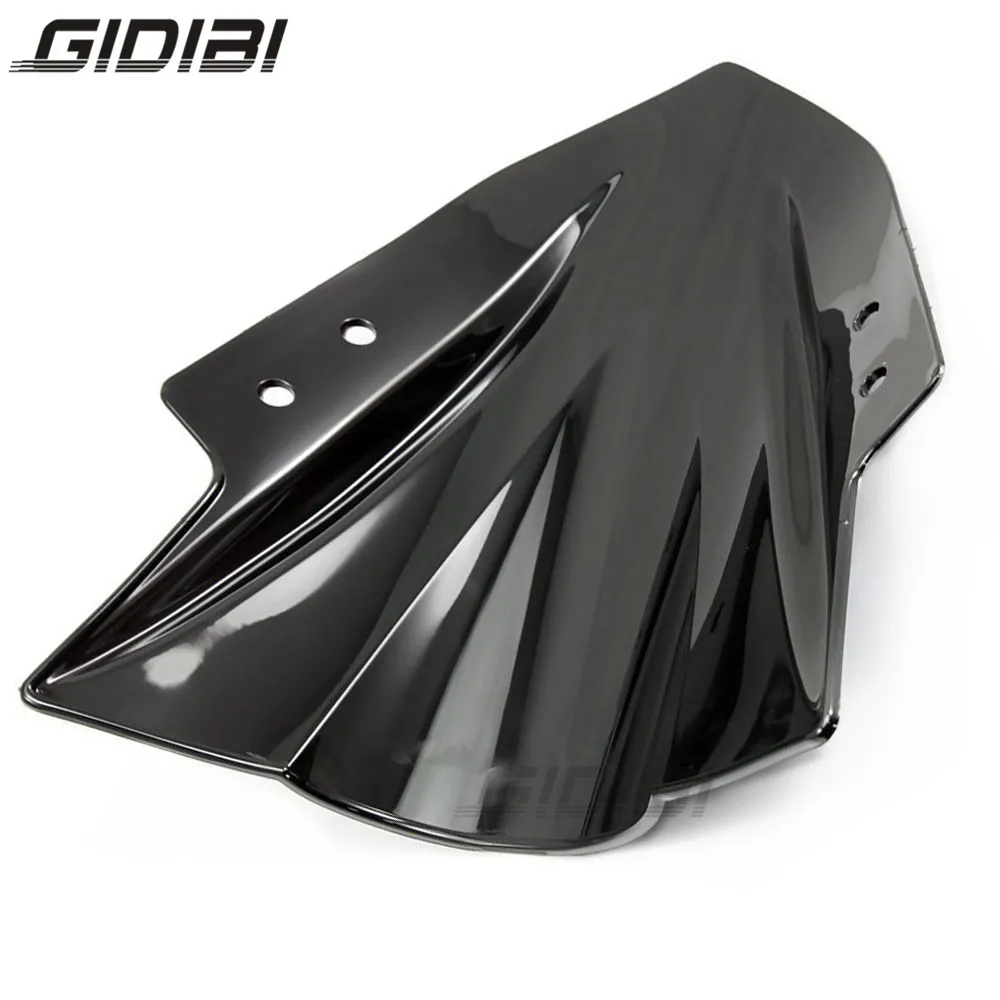 Черный двойной пузырьковый лобовое стекло для Kawasaki Ninja 300 EX300 2013 2014 2015 ветровой