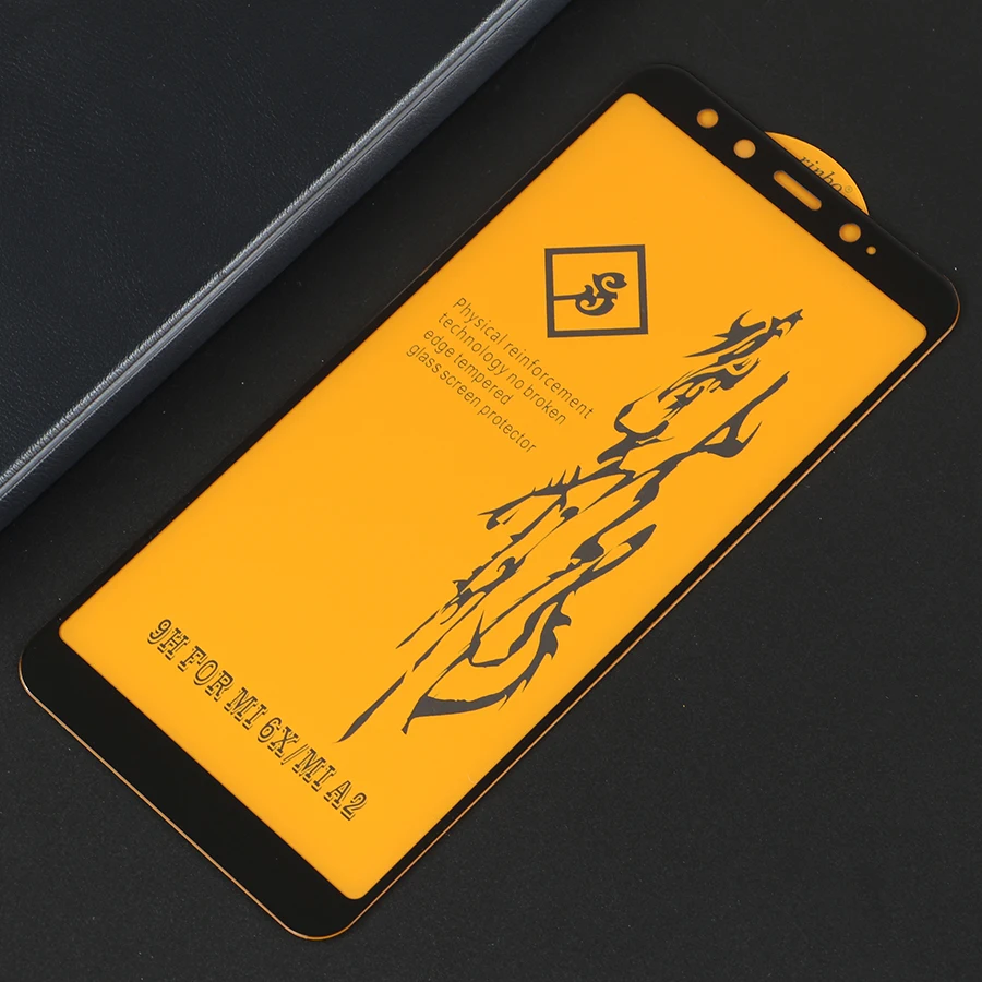 VLАDI mi r Новый 6D полностью наклеиваемая поверхность закаленное Стекло для Xiaomi A2