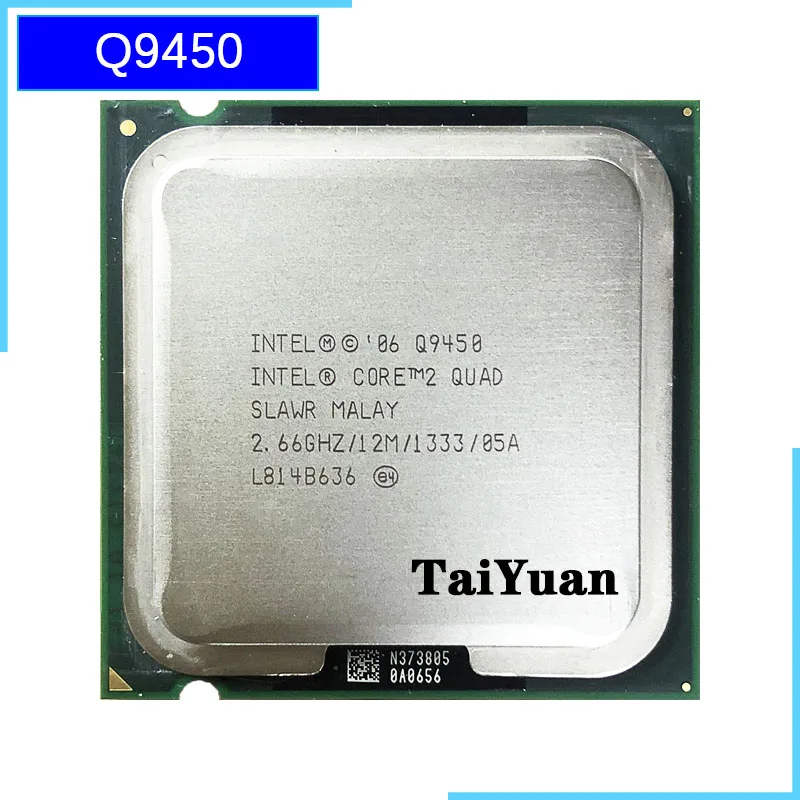 Процессор Intel Core 2 Quad Q9450 6 ГГц четырехъядерный ЦПУ 12M 95 Вт 1333 LGA 775|Процессоры| |