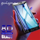 Защитное стекло 8D для Samsung Galaxy A 10, 20, 30, 40, 50, 60, 70, 80, 90, A21S, 10, 20, 30, J4 Core