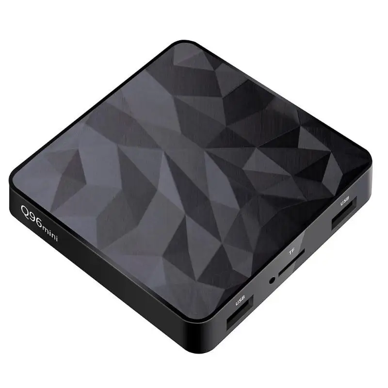 Q96 Мини Android 7 1 ТВ Box Amlogic S905W 4 ядра 2 4G Wi Fi Декодер каналов кабельного