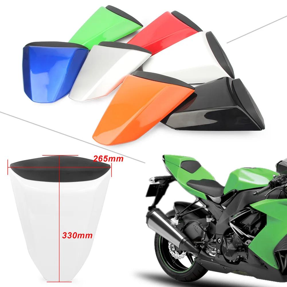 

Rear Pillion Passenger Faring Cowl Seat Back Cover Part For Kawasaki Ninja ZX10R 2008 2009 2010 ZX-10R 08 09 10