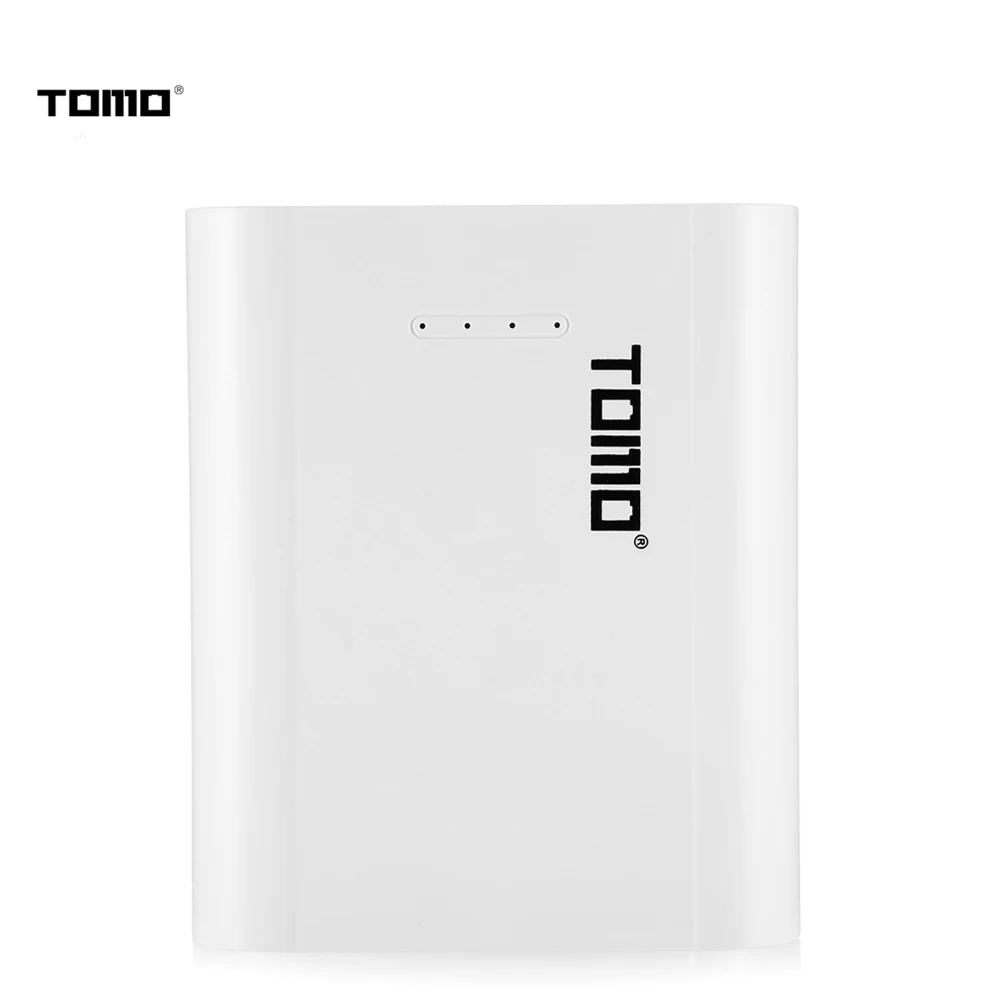 TOMO P4 умное зарядное устройство 5 V 2A/1A Мощность мобильные аккумуляторы Dual USB чехол