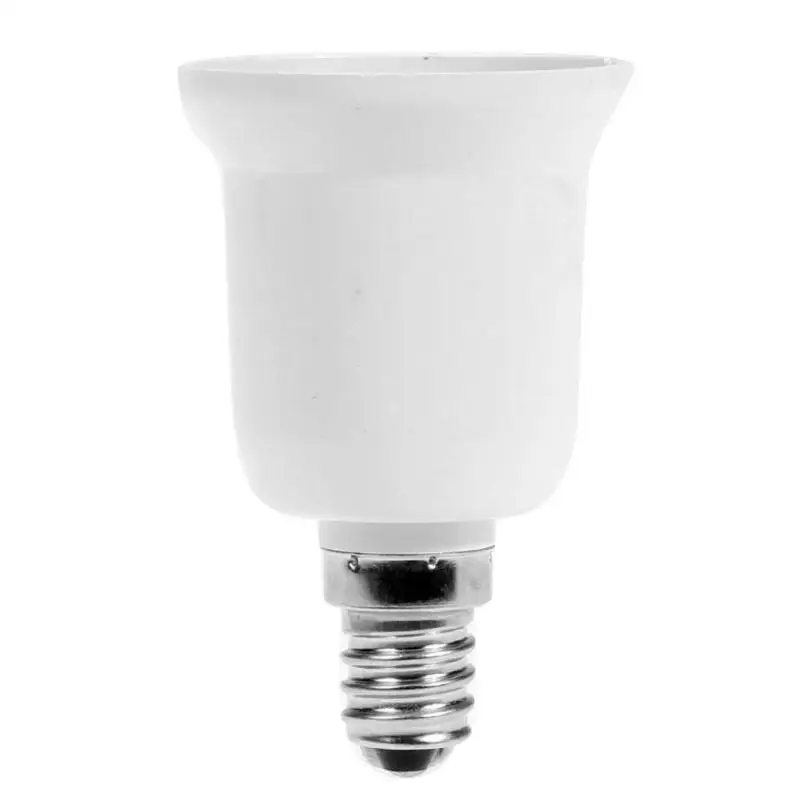E12 to E27 Led Lamp Bulb Adapter Base Conversion lamp Holders Converter Socket Lampholders for LED Corn light | Лампы и освещение