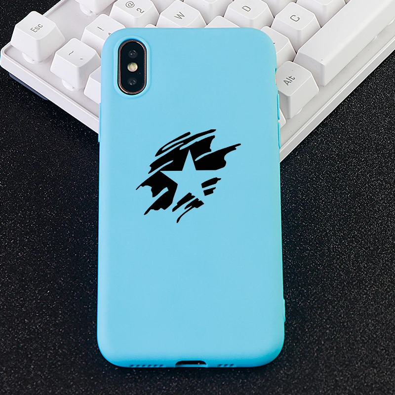 Newmodel Cell Phone Cases for IPhone 6s 7 8 Pluls X XS MAX XR Case Star Flag Soft TPU Silicone Mobile Covers Accessories |