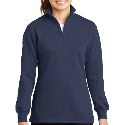 Спорт Tek LST253 Ladies 1 by 4 толстовка на молнии True Navy средний| |