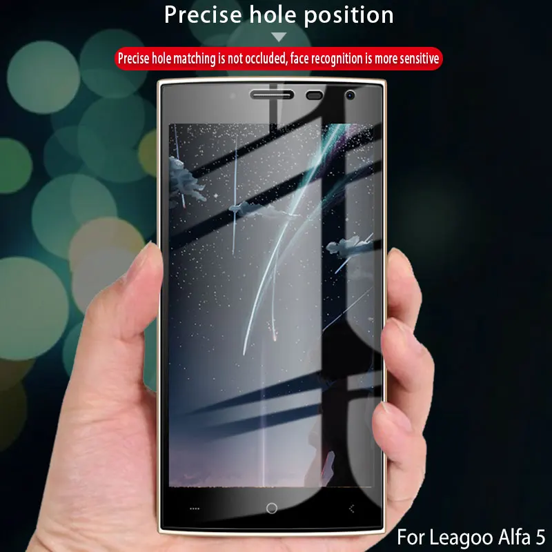 Закаленное стекло JRZ для Leagoo Alfa 5 Z1 протектор экрана телефона замена простота