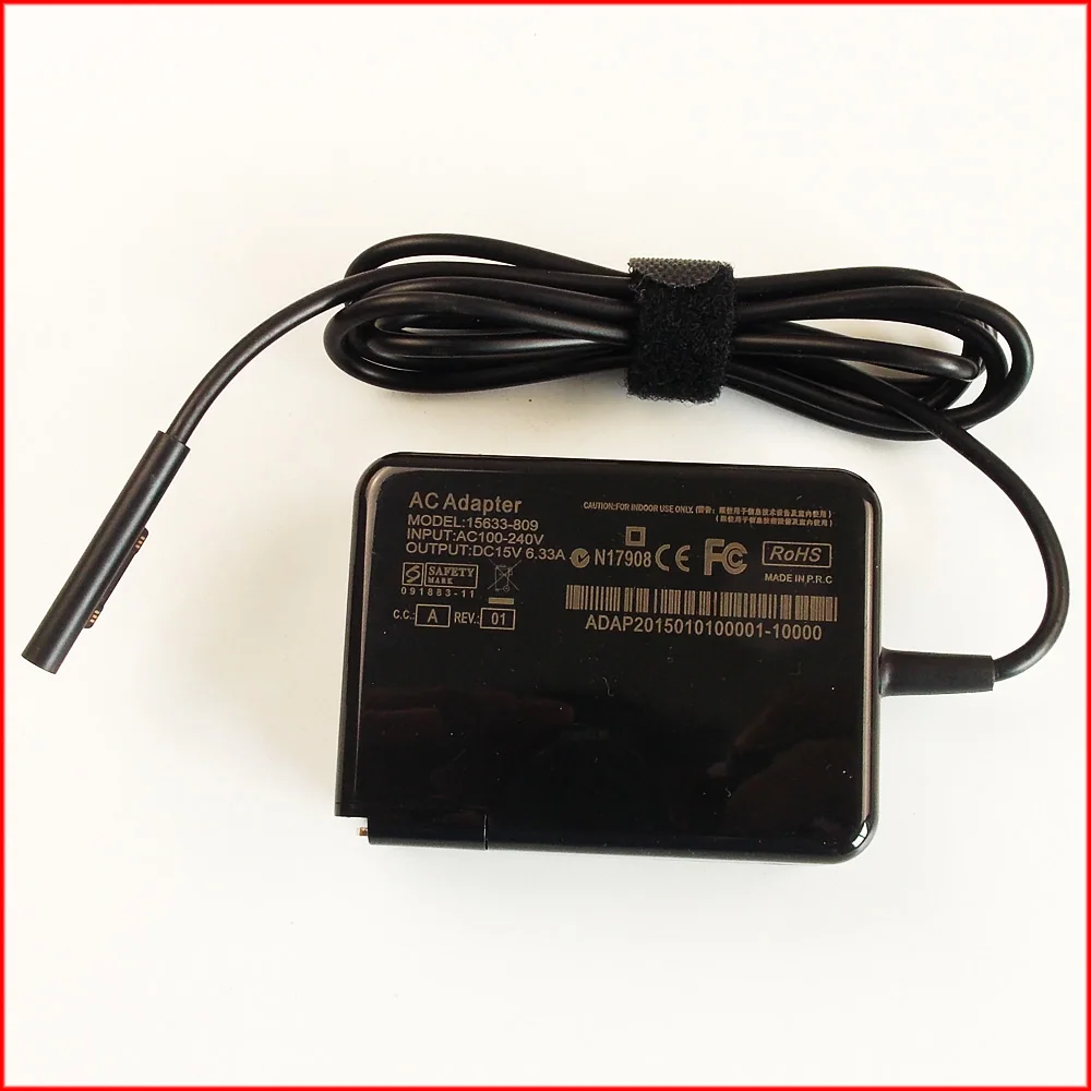15V 6.33A 95W Loptop/ноутбук планшет Ac адаптер питания зарядное устройство для Microsoft Surface