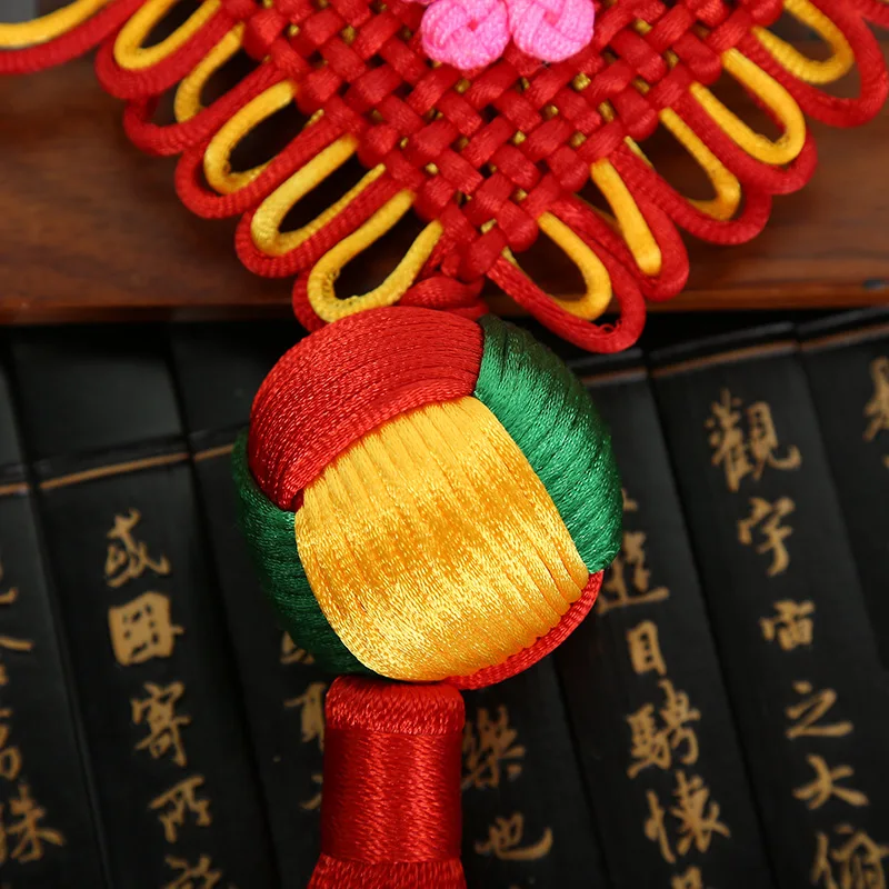 10 Pcs Polyester Chinese Knots Knotting Tassel Blessing Lucky Gifts Fringe for Curtains Trim Pendant Decoration | Дом и сад