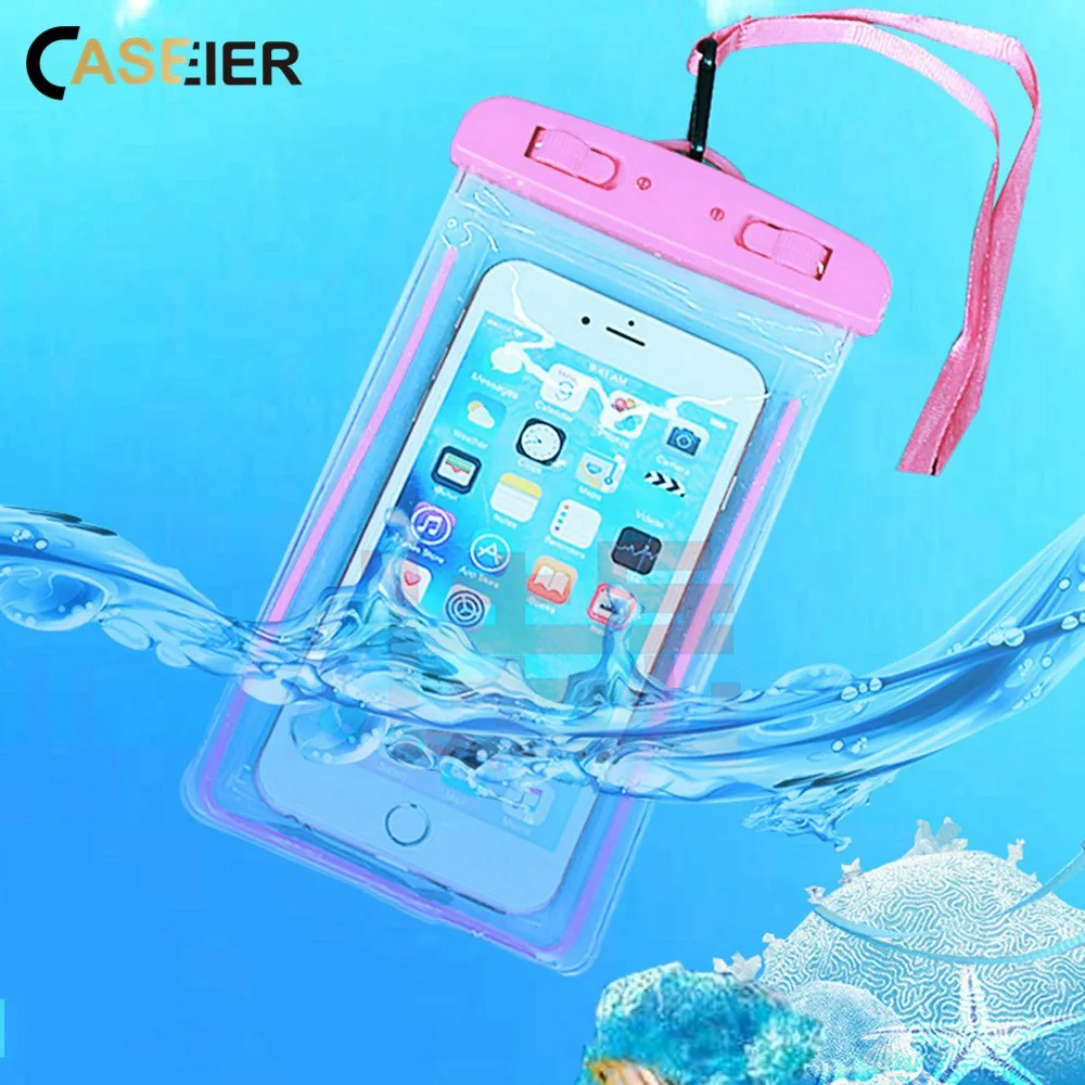 Универсальный Водонепроницаемый Чехол CASEIER для iPhone 6 6S 7 8 5 чехол телефона с