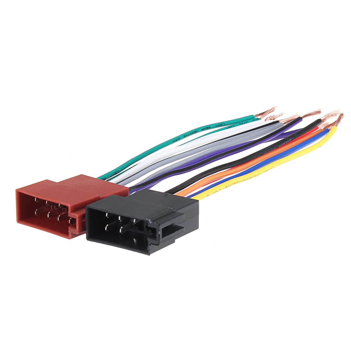 Универсальный автомобильный стерео Женский ISO радио разъем адаптер кабель