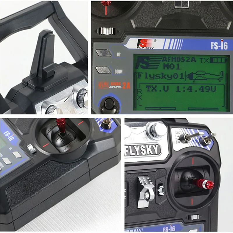 Fly Sky Flysky FS-i6 FS I6 2 4G 6CH AFHDS Радиоуправляемый передатчик с FS-iA6 приемником FSiA6B для