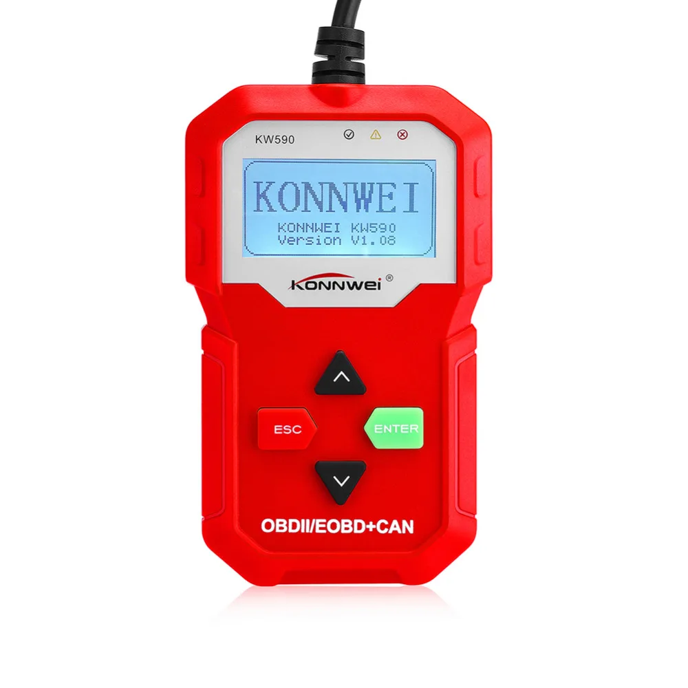 Универсальный OBD2 OBD II сканер для двигателя автомобиля считыватель кодов