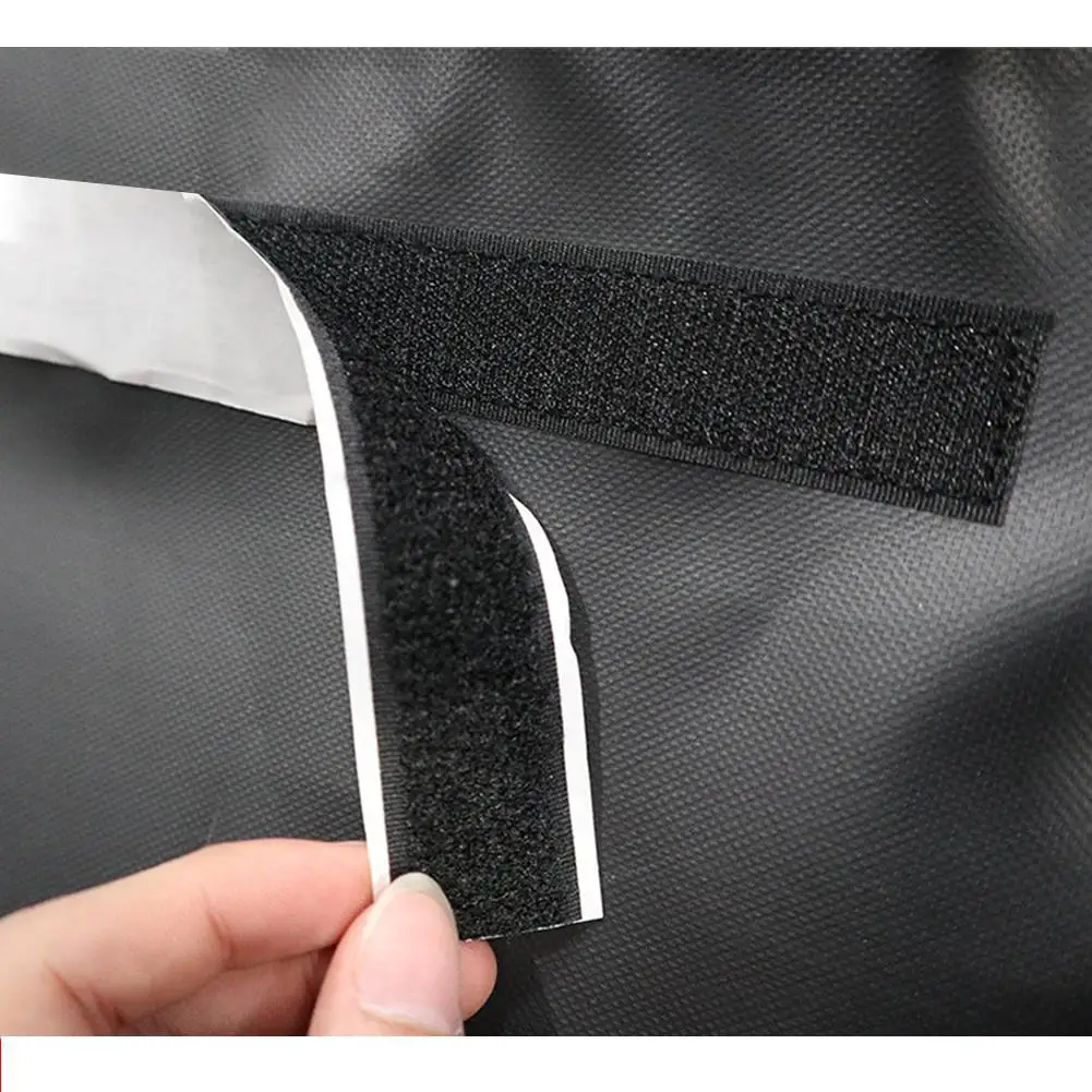 AsyPets Водонепроницаемый черный складной коврик для безопасности автомобиля с