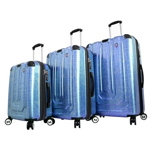 Mia Toro M1017 03 PC BLU Macchiolina польский Hardside Spinner синий| |