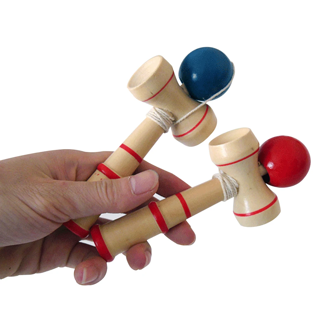4 шт шар Kendama японская традиция творческая Вечеринка игра игрушка деревянная