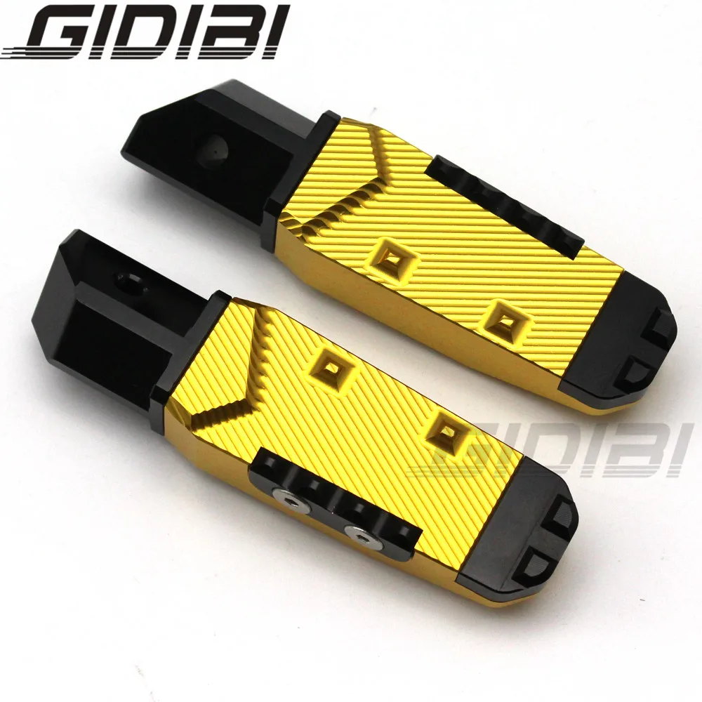 

For Honda CBR900 CBR929 CBR959 VFR800 CNC 3D Pattern Rear Footrest Foot Pegs Rest Pedals Motorcyle