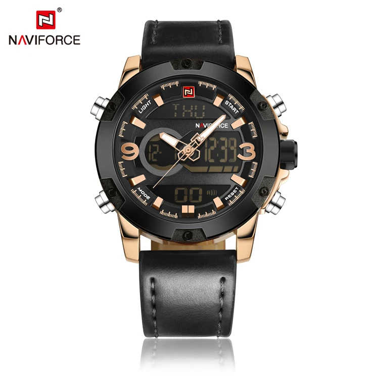 174 yejingjin Naviforce воротник Xiang 9097 multi-function Спортивные водостойкие часы электронные