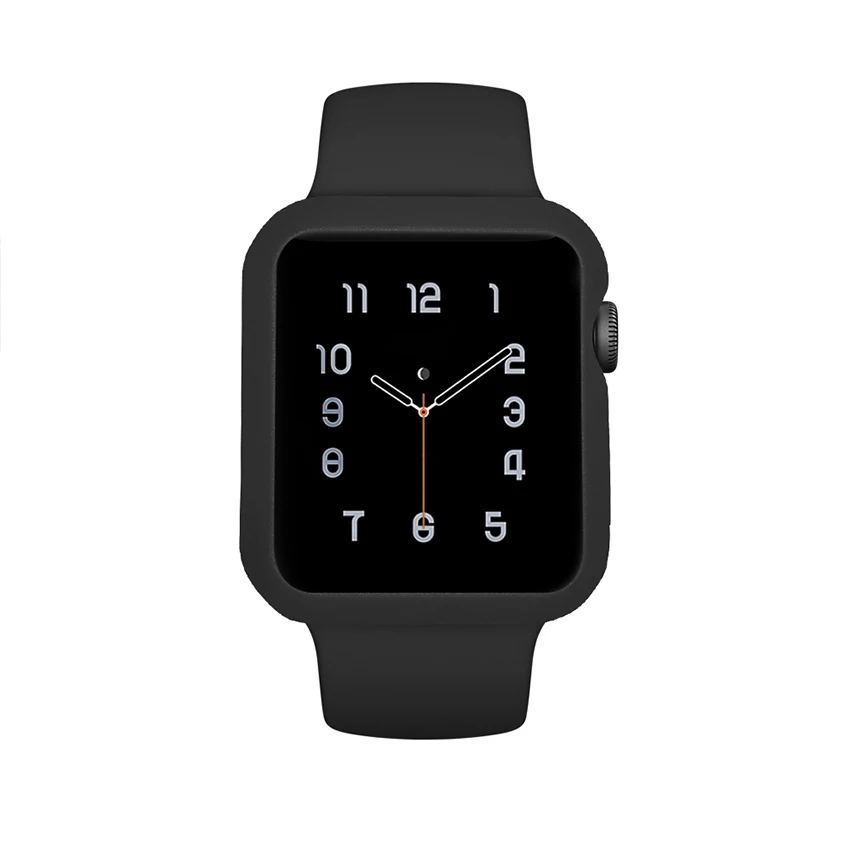 Рамка для Apple Watch 4 40 мм 44 тонкий мягкий ТПУ защитный чехол часов 360 Полное покрытие