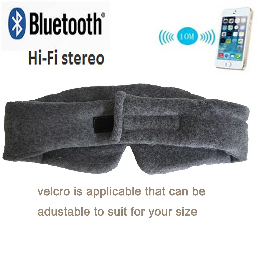 Беспроводная Bluetooth музыкальная маска для глаз с стерео динамиком наушники