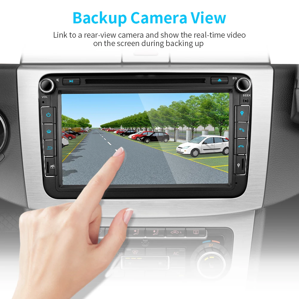 ZEEPIN WG8015 8 дюймов 2 Din Автомобильный мультимедийный плеер Android 0 Восьмиядерный dvd GPS