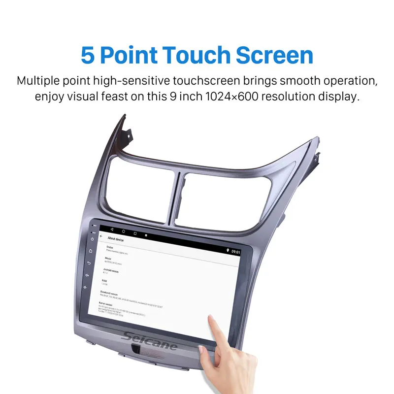 Seicane Android 10.0 9 inch GPS Car Radio For 2010 2011 2012 2013 Sail Wifi Touchscreen Multimedia Player Support RDS DVR | Автомобили и