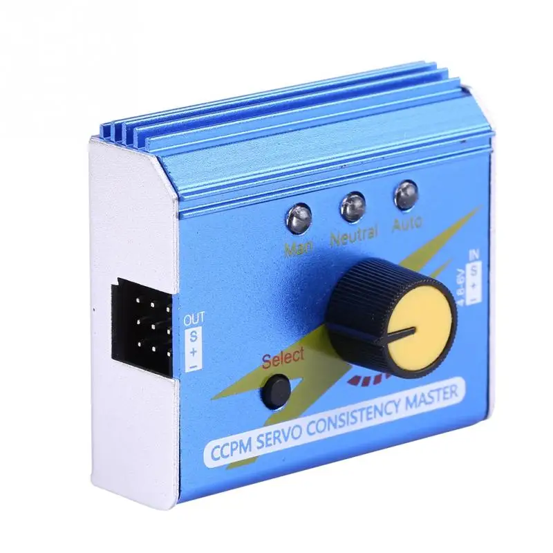 Металлический мульти тестер сервоприводов CCPM Servo consistence Мастер Тестер двигателя