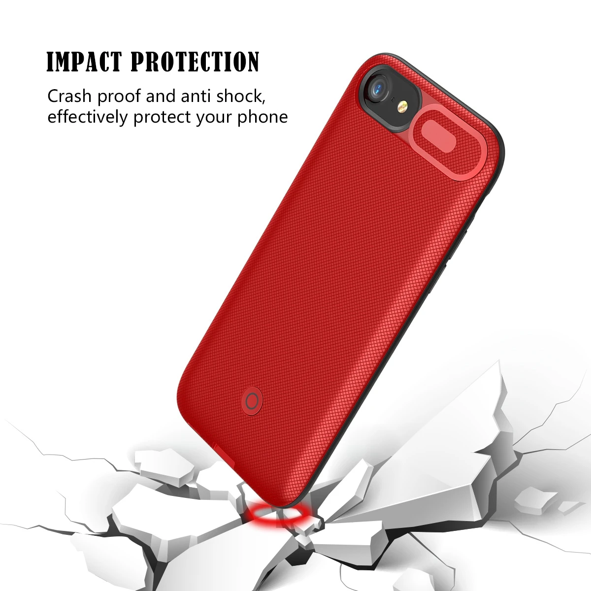 CASEWIN чехол для зарядного устройства iPhone 6 Plus/6s Plus/7 Plus/8 Plus 4200 мАч емкость